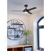 EGLO ORCUTT Deckenventilator LED Schwarz, Fernbedienung