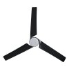 EGLO ORCUTT Deckenventilator LED Schwarz, Fernbedienung