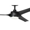 EGLO ORCUTT Deckenventilator LED Schwarz, Fernbedienung