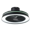 EGLO VALLONIA Leuchte mit Ventilator LED Schwarz, Fernbedienung, Farbwechsler EGLO VALLONIA Leuchte mit Ventilator LED Schwarz, Fernbedienung, Farbwechsler