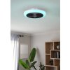 EGLO SAYULITA 1 Leuchte mit Ventilator LED Schwarz, Weiß, Fernbedienung, Farbwechsler EGLO SAYULITA 1 Leuchte mit Ventilator LED Schwarz, Weiß, Fernbedienung, Farbwechsler
