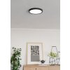 EGLO FUEVA 6-Z Deckenleuchte LED Schwarz, Farbwechsler