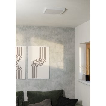 EGLO FUEVA 6-Z Deckenleuchte LED Weiß, Farbwechsler