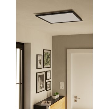 EGLO ROVITO-Z Deckenleuchte LED Schwarz, Farbwechsler