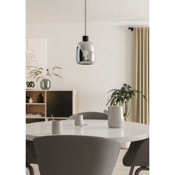 EGLO MOLOCHIO-Z Hängeleuchte LED Schwarz, Farbwechsler EGLO MOLOCHIO-Z Hängeleuchte LED Schwarz, Farbwechsler