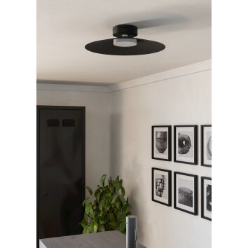 EGLO CONOMAVILLA-Z Deckenleuchte LED Schwarz, Farbwechsler