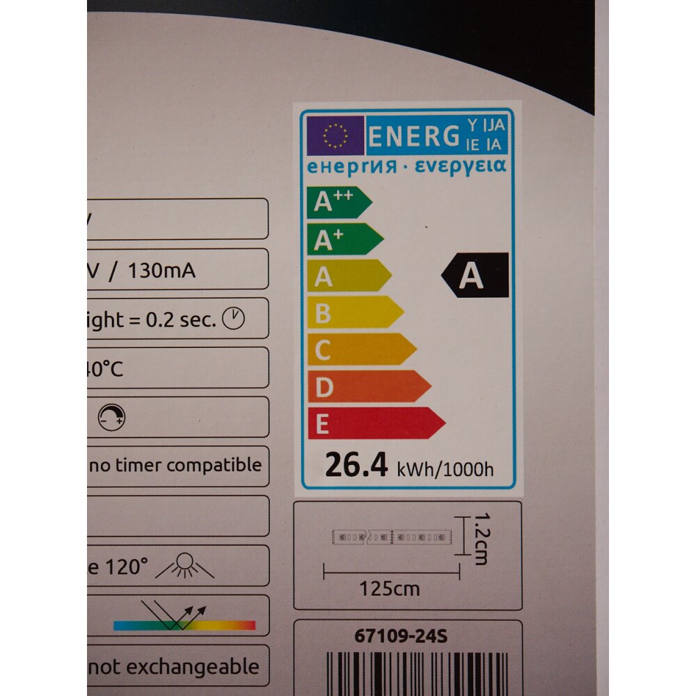 Assuan Stehlampe LED Chrom, 1-flammig, Fernbedienung, Farbwechsler