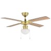 EGLO FORTALEZA Deckenventilator & Licht Brüniert