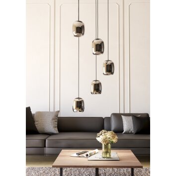 EGLO CIAMPINO Hängeleuchte Schwarz