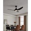 EGLO TUNITAS Deckenventilator LED Schwarz, Fernbedienung, Farbwechsler