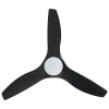 EGLO TUNITAS Deckenventilator LED Schwarz, Fernbedienung, Farbwechsler