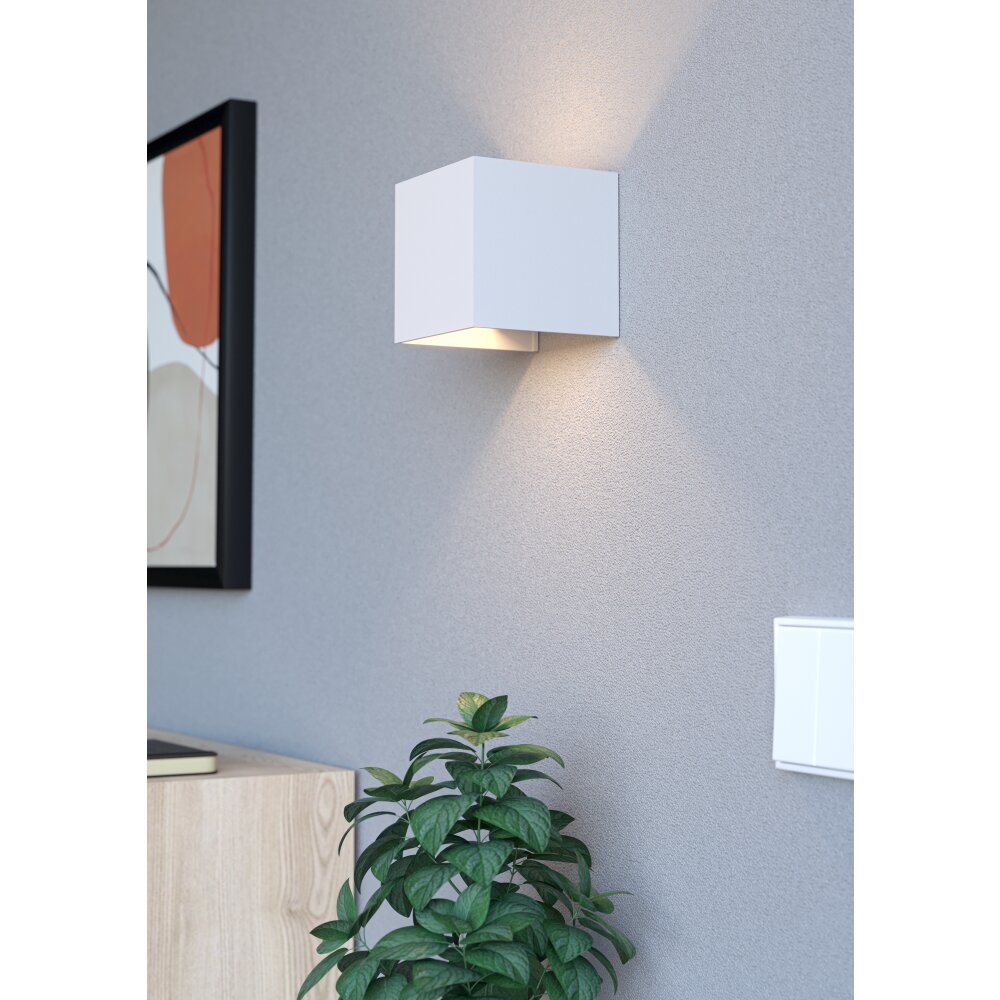 EGLO RINCINE Wandleuchte LED Weiß, Bewegungsmelder, Fernbedienung main product photo