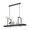 Eglo CALAMONA Hängeleuchte LED Schwarz, 6-flammig, Fernbedienung, Farbwechsler Eglo CALAMONA Hängeleuchte LED Schwarz, 6-flammig, Fernbedienung, Farbwechsler