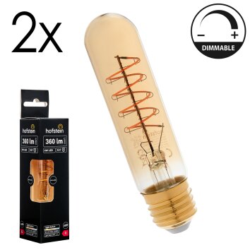 LED E27 2er Set 6 Watt 2200 Kelvin 360 Lumen