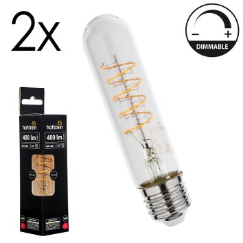 LED E27 2er Set 6 Watt 2700 Kelvin 400 Lumen