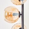 Koyoto Stehleuchte Glas 15 cm Bernsteinfarben, 5-flammig