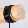 Ripoll Hängeleuchte Glas 15 cm Naturfarben, Schwarz, 5-flammig