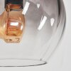 Koyoto Stehleuchte Glas 15 cm Bernsteinfarben, Klar, Rauchfarben, 5-flammig