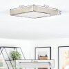 Finsrud Deckenpanel LED Nickel-Matt, 1-flammig