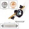Chehalis Deckenleuchte Glas 10 cm, 12 cm Gold, Schwarz, 3-flammig