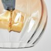 Koyoto Stehleuchte Glas 15 cm Bernsteinfarben, Klar, Rauchfarben, 3-flammig