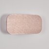 Homad Wandleuchte LED Roségold, Weiß, 1-flammig