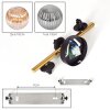 Chehalis Deckenleuchte Glas 10 cm, 15 cm Gold, Schwarz, 3-flammig