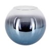 Glaslampenschirm Koyoto Ersatzglas 30 cm Blau, Klar