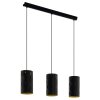 EGLO RONSECCO Pendelleuchte Gold, Schwarz