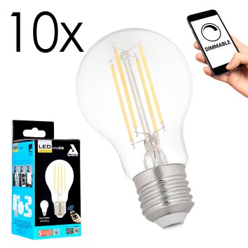 LED E27 10er Set 6 Watt 2700 Kelvin 806 Lumen