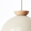 Brilliant Nalam Pendelleuchte Beige, 3-flammig