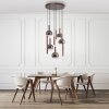 Paul Neuhaus BOWL Pendelleuchte LED Braun, 9-flammig