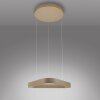 Paul Neuhaus Q-STRETTO Pendelleuchte LED Bronze, 2-flammig, Fernbedienung