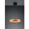 Trio Lynwood Pendelleuchte LED Holz hell, 1-flammig
