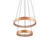 Trio Lynwood Pendelleuchte LED Holz hell, 1-flammig