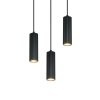 Trio Soka Pendelleuchte Schwarz, 3-flammig