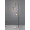 Trio Soka Stehlampe Braun, 3-flammig