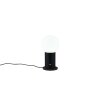 Trio Tauris Tischleuchte LED Schwarz, 1-flammig