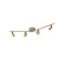 Reality Boba Deckenspot Beige, 4-flammig