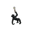 Lampe Affe Reality Bobo Tischleuchte Schwarz, 1-flammig