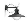 Philips Topiary Wandleuchte Schwarz, 1-flammig