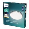Philips Twirly Deckenleuchte LED Grau, 1-flammig