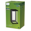 Philips Ulyzo Außenwandleuchte LED Schwarz, 1-flammig