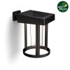 Philips Outdoor A-Label Solar Camill Wandleuchte LED Schwarz, 1-flammig, Bewegungsmelder