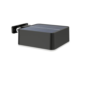 Philips Outdoor Solar Vynce Wandleuchte LED Schwarz, 1-flammig