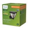 Philips Vapora Wandleuchte LED Schwarz, 1-flammig