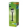 Philips Radii Sockelleuchte LED Schwarz, 1-flammig