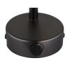 Globo Frosta Wandleuchte Chrom, Schwarz, 1-flammig