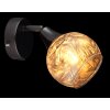 Globo Frosta Wandleuchte Chrom, Schwarz, 1-flammig
