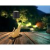 Lampe Katze Globo Furri Tischleuchte LED Gold, Schwarz, 1-flammig